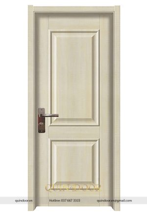 Cửa composite Quindoor sơn PU có phào QDU206