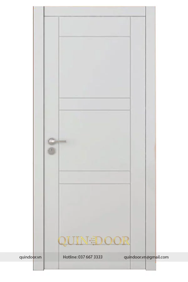 Cửa nhựa sơn PU soi chỉ QDU101