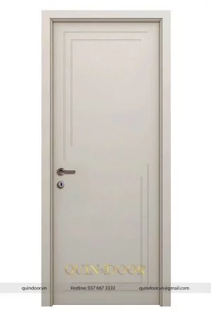 Cửa nhựa sơn PU soi chỉ QDU104