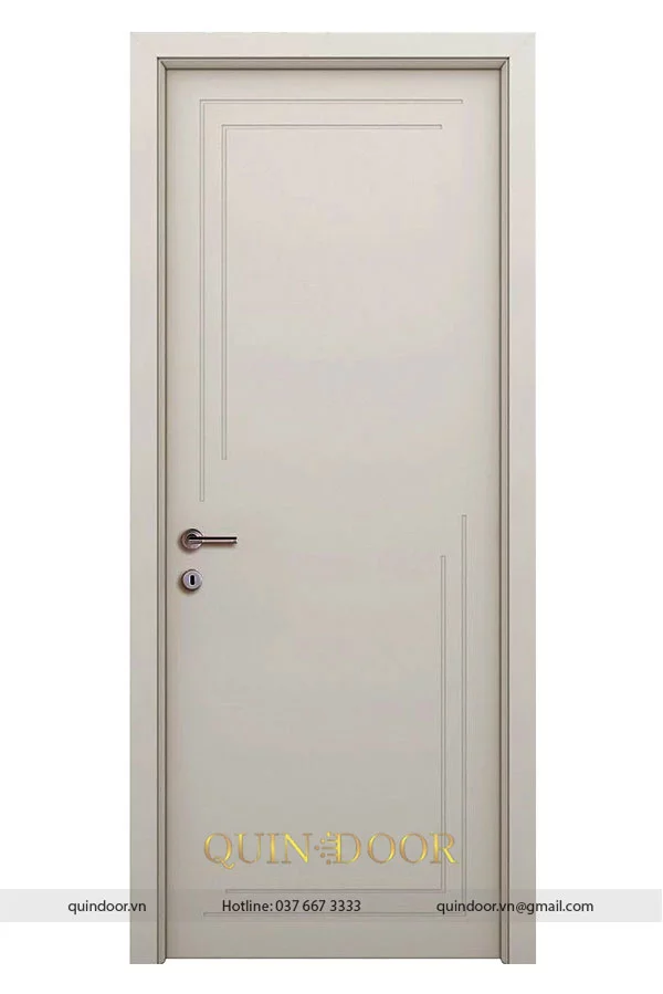 Cửa nhựa sơn PU soi chỉ QDU104