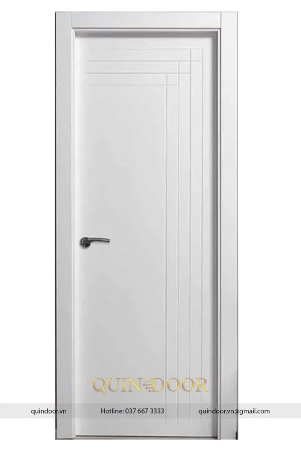 Cửa nhựa sơn PU soi chỉ QDU106