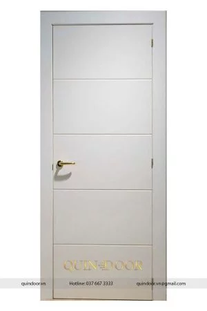 Cửa nhựa sơn PU soi chỉ QDU107
