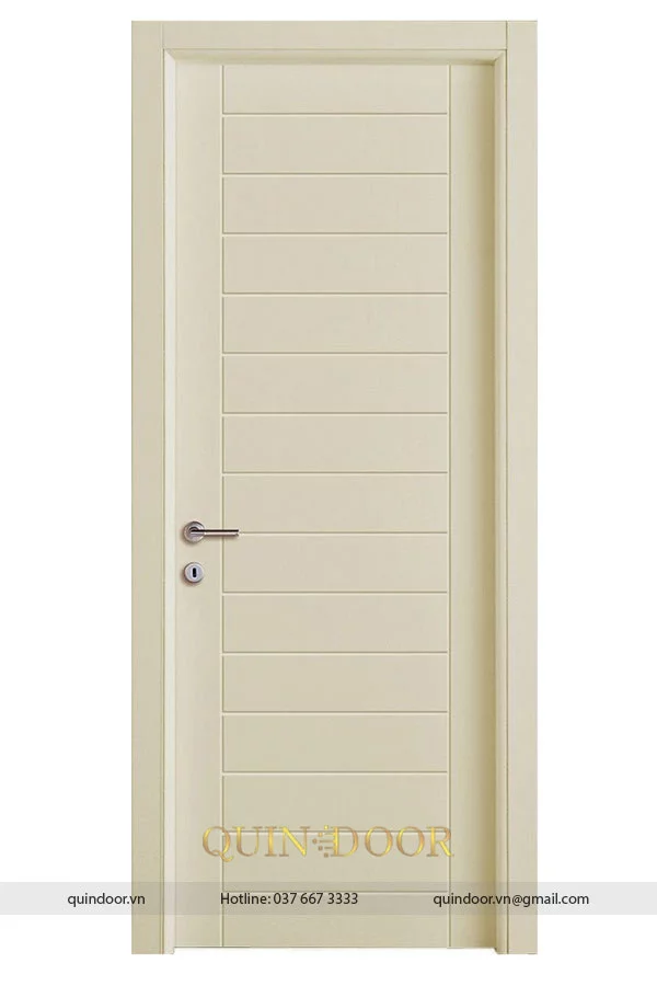 Cửa nhựa sơn PU soi chỉ QDU108