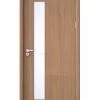 Cửa Nhựa Phủ PVC có ô kính QDC201