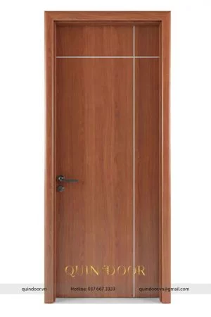 Cửa Nhựa Phủ PVC soi chỉ QDC302