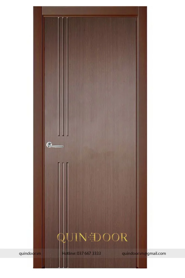 Cửa Phủ PVC soi chỉ QDC314 Cửa composite Quindoor phủ pvc soi chỉ QDC314