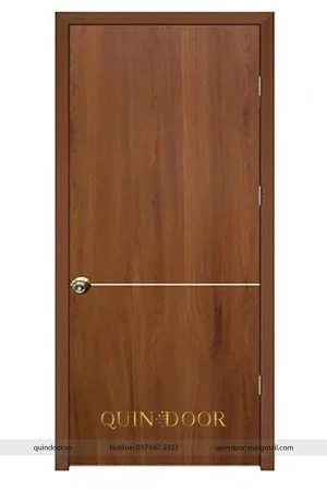 Cửa composite Quindoor phủ pvc soi chỉ QDC315