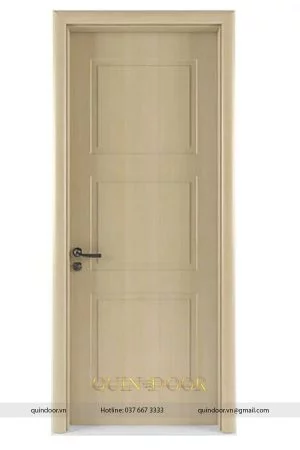 Cửa nhựa vân gỗ soi huỳnh QDC402