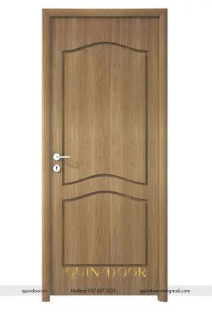 Cửa nhựa vân gỗ soi huỳnh QDC403
