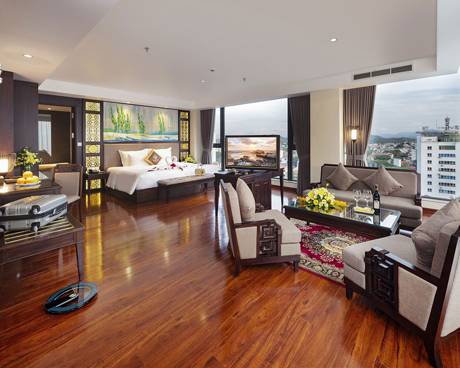 sử dụng không gian mở tạo cảm giác rộng rãi